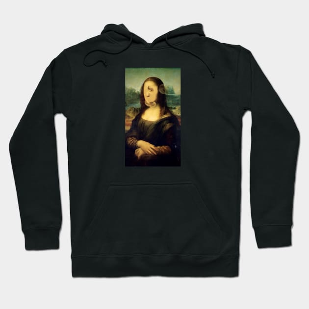 Gioconda - Mona Lisa instagram filters - Hearts eyes Hoodie by Uwaki